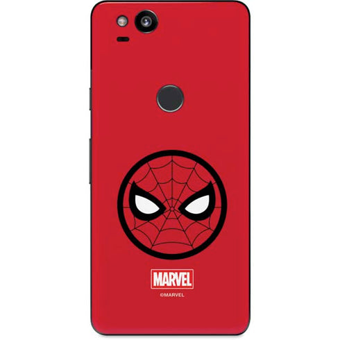 Marvel Spiderman Spiderman Emblem Google Pixel 2 Skin
